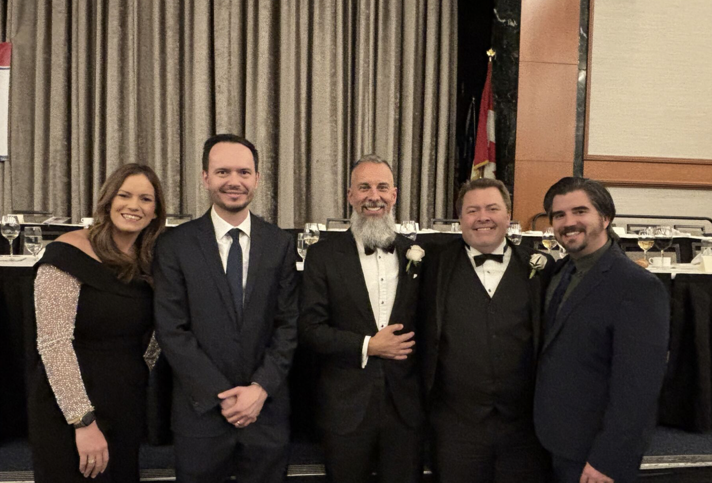 Transportation and Supply Chain Institute | University of Denver alumni at The Traffic Club of New York February dinner